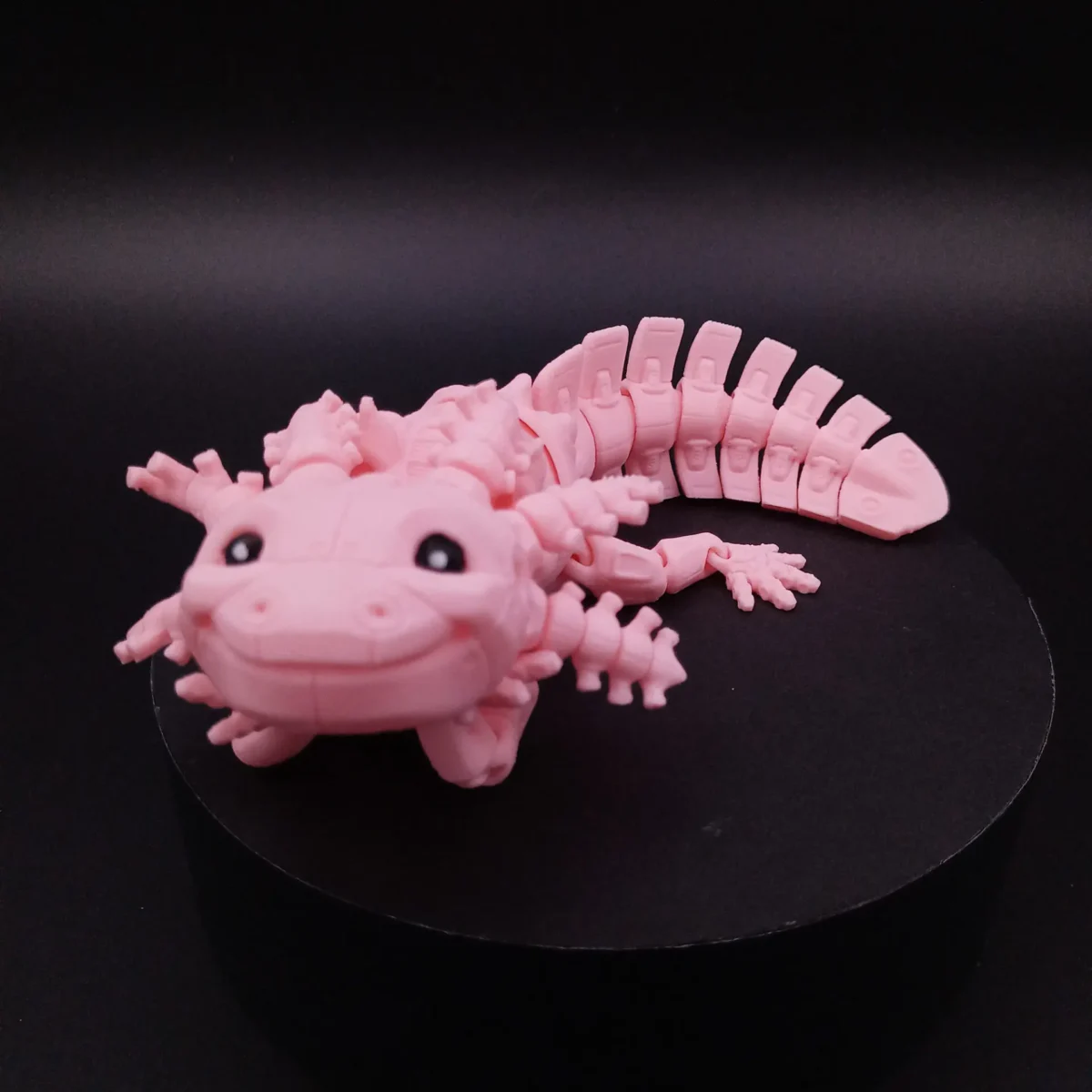 Axolotl s veľkým úsmevom