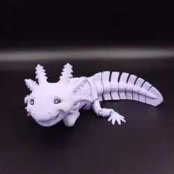 Axolotl s veľkým úsmevom