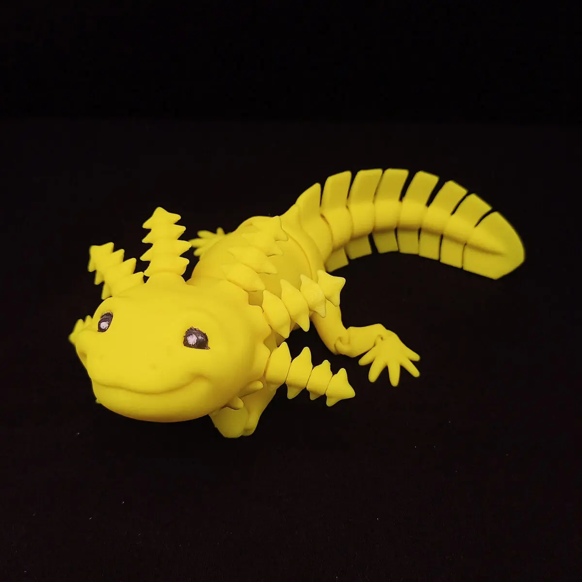 3D Axolotl s úsmevom