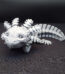 3D Axolotl Robot s úsmevom